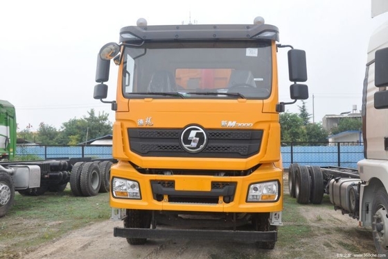 Used Shacman Delon M3000 Composite 350 HP 8X4 7 m Dump Truck with ESC Great Condition