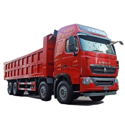 Dump Truck Tipper Sinotruk HOWO T7H Heavy Truck 540 HP 8X4 8.5m Used Dump Trucks with ESC