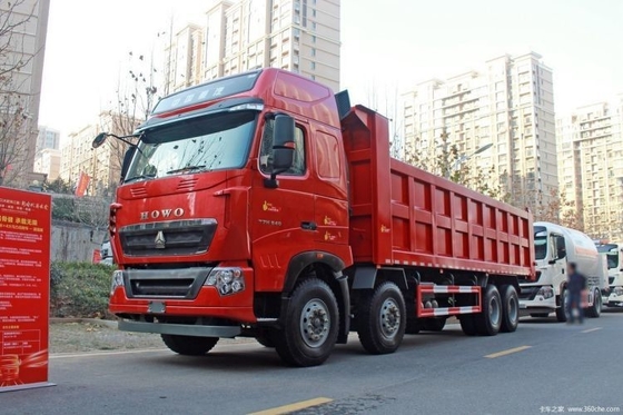 Dump Truck Tipper Sinotruk HOWO T7H Heavy Truck 540 HP 8X4 8.5m Used Dump Trucks with ESC