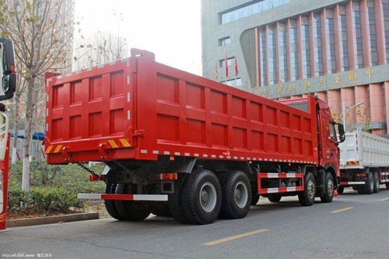 Dump Truck Tipper Sinotruk HOWO T7H Heavy Truck 540 HP 8X4 8.5m Used Dump Trucks with ESC