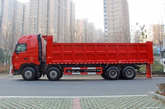 Dump Truck Tipper Sinotruk HOWO T7H Heavy Truck 540 HP 8X4 8.5m Used Dump Trucks with ESC