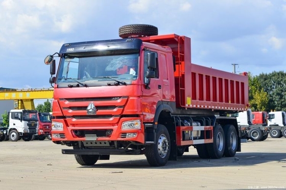 National Heavy Truck Used HOWOV7 Dump Truck with 0 km and Automatic Air Conditioner