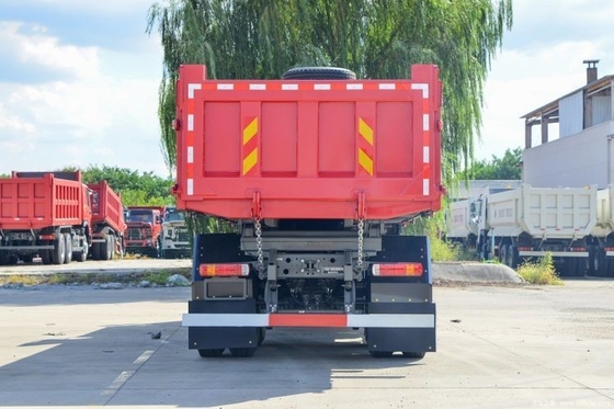 National Heavy Truck Used HOWOV7 Dump Truck with 0 km and Automatic Air Conditioner