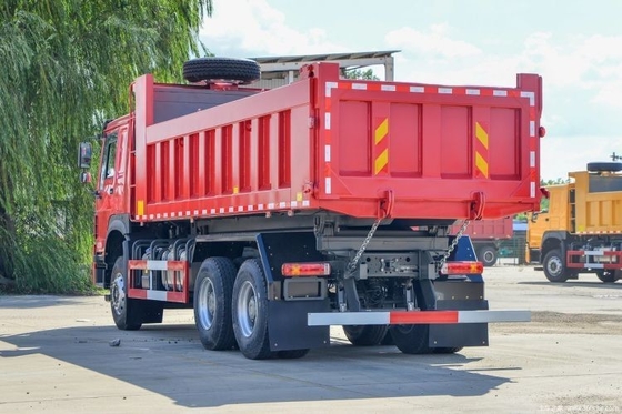 National Heavy Truck Used HOWOV7 Dump Truck with 0 km and Automatic Air Conditioner