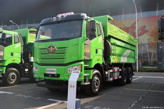 Second-hand Boutique FAW Jiefang J6P Heavy Truck 390hp 6X4 5.6m Dump Truck for Market