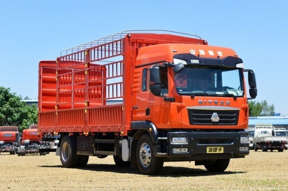 Secondhand Sinotruk SITRAK G5 Medium Truck 240HP 4X2 6.8m Grid-Type Truck Affordable