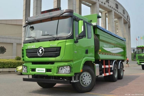 Low Sale Used 0 Km Shacman Delong X3000 336 HP 6X4 5.6m Muck Dump Truck for 2 Passengers