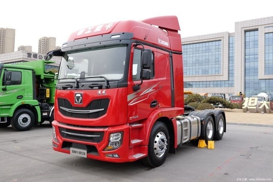 10 Tire Number Euro 6 Xugong Hanfeng P5 430 HP 6X4 Tractor Trucks for Transportation