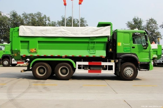 Multimedia System Equipped 340 HP 6X4 5.6m Dump Trucks for Sinotruk HOWO Heavy Truck