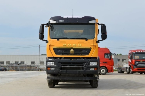Automatic Air Conditioner 23 Sinotruk HOWO TX 440 HP 8X4 6.5m Dump Trucks for Used Trucks