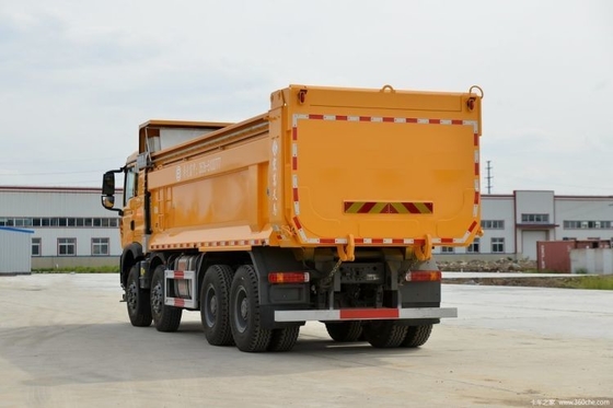 Automatic Air Conditioner 23 Sinotruk HOWO TX 440 HP 8X4 6.5m Dump Trucks for Used Trucks