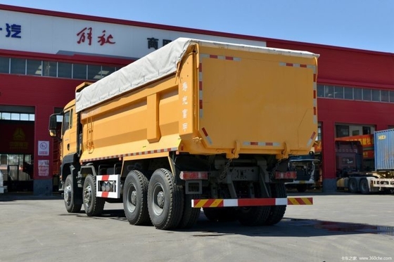 Boutique Second-hand Sinotruk SITRAK G7W 400hp 8X4 6.8m Dump Trucks with 6.2-8m Cargo Tank