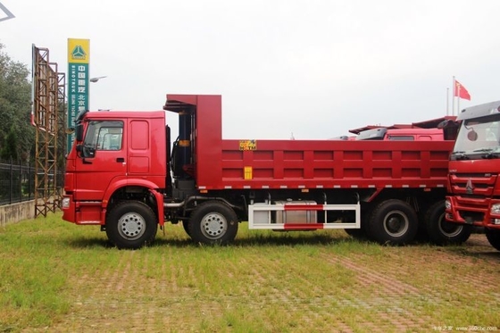 Sinotruk HOWO Heavy Truck 380 HP 8X4 7.8m Dump Trucks with Air Suspension Driver's Seat