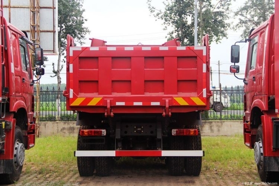 Sinotruk HOWO Heavy Truck 380 HP 8X4 7.8m Dump Trucks with Air Suspension Driver's Seat