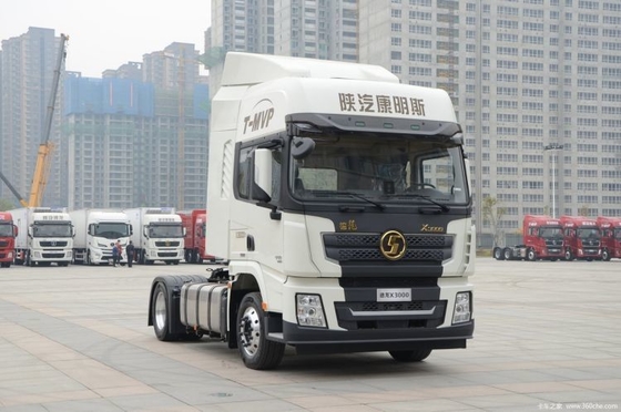 Shacman X3000 6X4 LNG Tractor Truck 430HP with Air Suspension Driver's Seat Tire 10R22.5