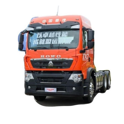 430 HP 6X4 Used Truck Head HOWO TX Heavy Truck Tractor with Large Fuel Tank Capacity