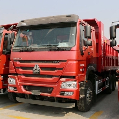 Sinotruk HOWO Heavy Truck 380 HP 6X4 6 meter dump trucks with right steering wheel