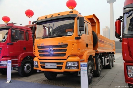 Professional Diesel Hot Second-Hand Shacman Delong M3000 336 HP 8X4 7.4 M Dump Trucks