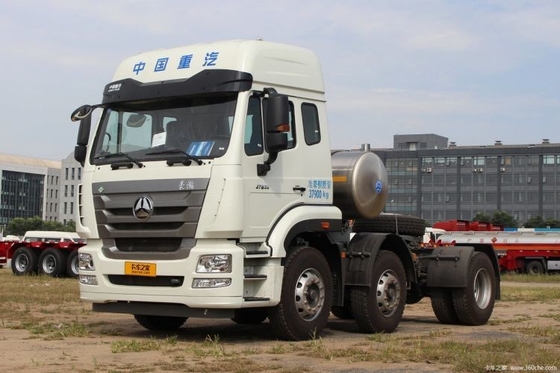 Touch Screen 380hp HOWO Hohan J7B Heavy Truck 6X4 Tractor Head Truck with Engine