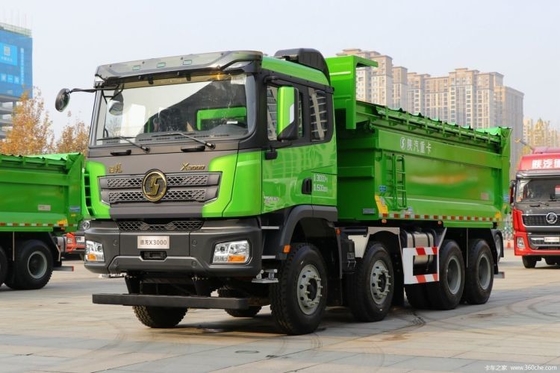 Shacman Delon X3000 400 HP 8X4 6 m Dump Truck for Automatic Air Conditioner and 12 Tires
