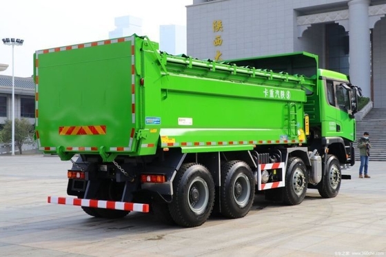 Shacman Delon X3000 400 HP 8X4 6 m Dump Truck for Automatic Air Conditioner and 12 Tires
