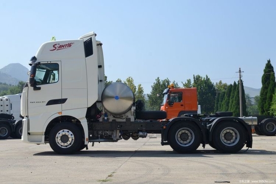 Manual Transmission Used HOWO TH7 4*2 6*4 Tow Truck Head with 7.12*2.55*3.85M Size