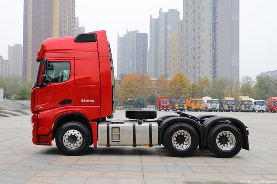 Shaanxi Auto X6000 560HP 6X4 Automatic Traction Truck Head with ≥600L Fuel Tank Capacity