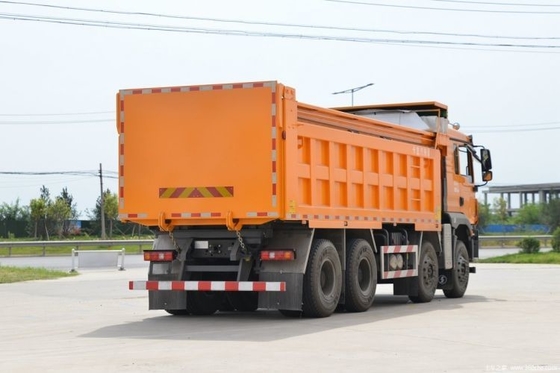 Shacman Delon M3000S 400 HP 8X4 6.8m Dump Trucks 12 Forward Shift Multimedia System
