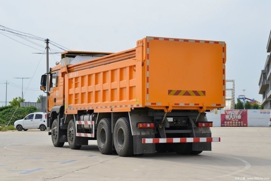Shacman Delon M3000S 400 HP 8X4 6.8m Dump Trucks 12 Forward Shift Multimedia System