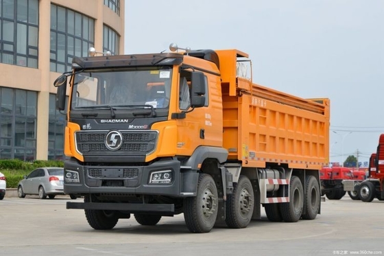 Shacman Delon M3000S 400 HP 8X4 6.8m Dump Trucks 12 Forward Shift Multimedia System