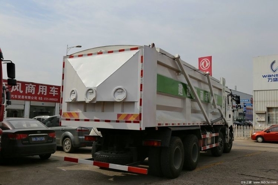 Professional Second-Hand Shacman Delong M3000 290 HP 8X4 7.6m Dump Truck with ESC