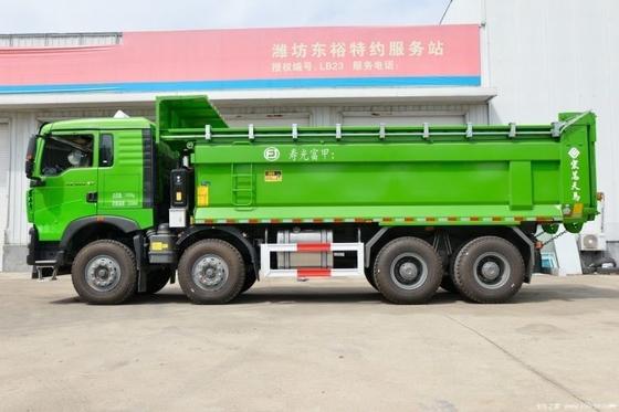 Sinotruk HOWO TX Heavy Truck 440 HP 8X4 6.5m Dump Trucks Second-Hand and Affordable