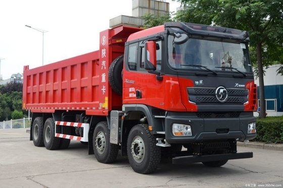 Shacman Delon X3000 550hp 8X4 8.8m Dump Trucks with Cargo Tank Dimension 8.8*2.35*1.5m